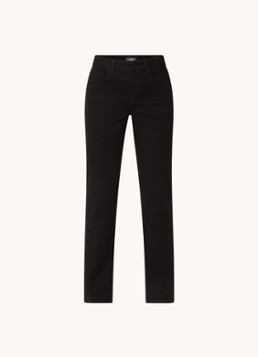 NYDJ Dames Marilyn high waist straight leg jeans met stretch in de kleur Zwart