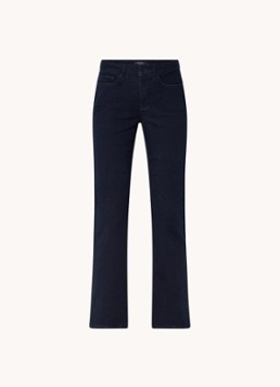 NYDJ Dames Barbara mid waist bootcut jeans met donkere wassing in de kleur Indigo