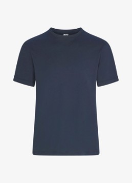 SKIMS Heren Skims Cotton T-shirt met ronde hals in de kleur Donkerblauw, maat: M