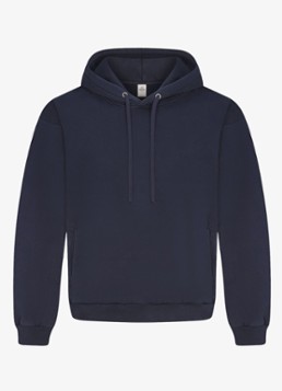 SKIMS Heren Heavy Fleece hoodie met steekzakken in de kleur Navy, maat: XXL