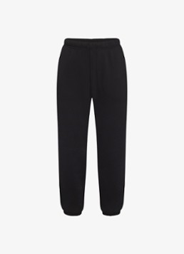 SKIMS Dames Fleece Lounge joggingsbroek met steekzakken in de kleur Washed Onyx, maat: XS