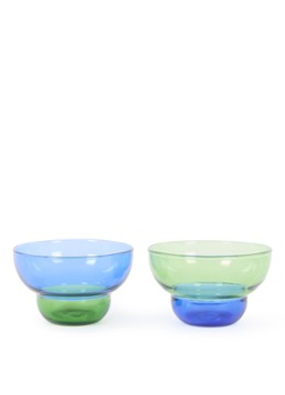 POLSPOTTEN Mizu Kiri kop 22 cl set van 2 Blauw - Deal