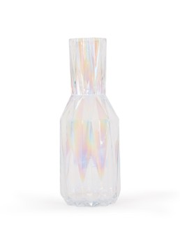 POLSPOTTEN Glass Folds L vaas 40 cm Transparant - Deal