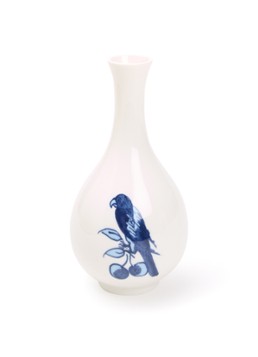 POLSPOTTEN Bird Small vaas 17 cm Groen - Deal