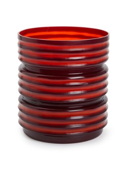 POLSPOTTEN Layer L vaas 28 cm Rood