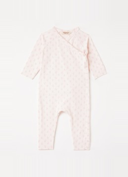 MarMar COPENHAGEN Meisjes Rula babypak met print in de kleur Lichtroze, maat: 62