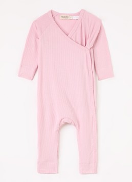 MarMar COPENHAGEN Jongens Rulo babypak met V-hals in de kleur Roze, maat: 68