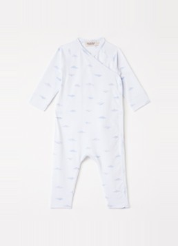 MarMar COPENHAGEN Jongens Rulo babypak met print in de kleur Lichtblauw, maat: 68