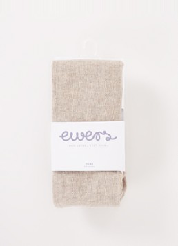 Ewers Fijnegebreide babymaillot in katoenblend in de kleur Beige, maat: 152
