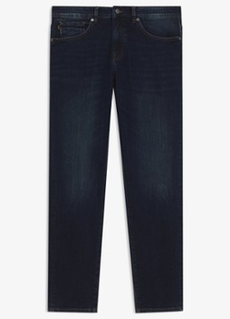 BOSS Heren ONYX BO Tapered-fit jeans van blauw comfortabel stretchdenim in de kleur Indigo