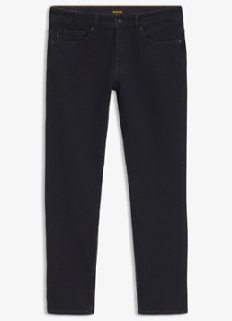 BOSS Heren Slim fit jeans met steekzakken in de kleur Blauw