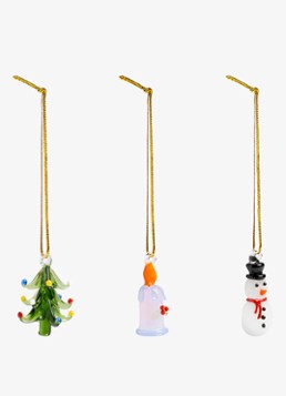 &Klevering Merry #2 kersthanger 4 cm set van 3 Multicolor - Deal