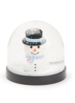 &Klevering Wonderball Snowman sneeuwbol 8 cm Wit - Deal