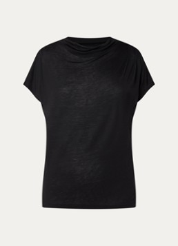 Bruuns Bazaar Dames KatkaBBGinae top met plooidetail in de kleur Zwart