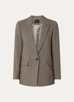 Bruuns Bazaar Dames Frida blazer met klepzakken in de kleur Zand