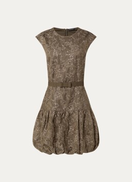 - Dames jurk - Bruin -