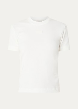 Sofie Schnoor Dames Indy T-shirt met logo in de kleur Wit