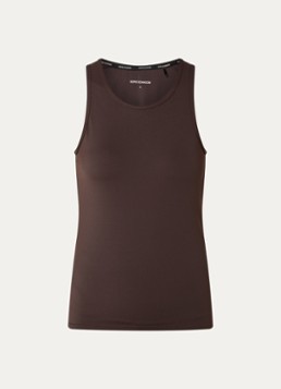 Sofie Schnoor Dames Janetspo tanktop met stretch in de kleur Donkerbruin