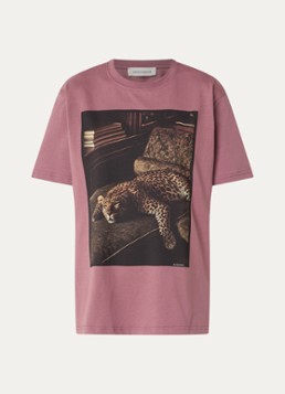 Sofie Schnoor Dames Riversw T-shirt met print in de kleur Taupe