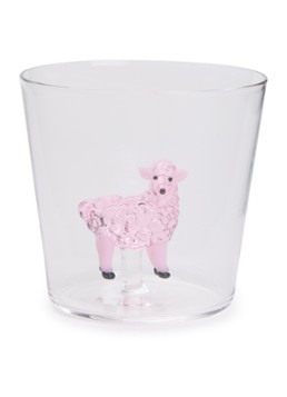 Ichendorf Milano Pink Sheep waterglas 35 cl Transparant - Deal