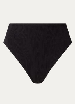 Chantelle Dames High waisted bikinislip met structuur in de kleur Zwart
