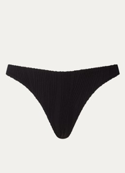 Chantelle Dames Tanga bikinislip met structuur in de kleur Zwart