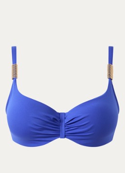 Chantelle Dames Icon bikinitop met beugel in de kleur Kobaltblauw