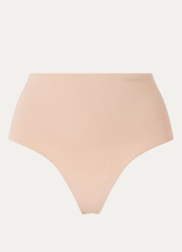 Chantelle Dames Smooth Comfort high waisted corrigerende slip in de kleur Donkerbeige