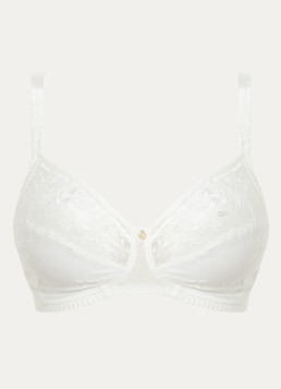 Chantelle Dames Every Curve bh met borduring in de kleur Gebroken wit
