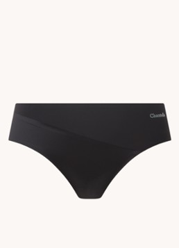Chantelle Dames Essentials naadloze hipster met logo in de kleur Zwart