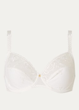 Chantelle Dames Every Curve beugel bh met borduring in de kleur Gebroken wit