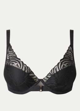 Chantelle Dames Legend voorgevormde beugel bh met overlay van mesh in de kleur Zwart