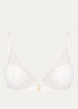 Chantelle Dames Legend voorgevormde beugel bh met overlay van mesh in de kleur Gebroken wit