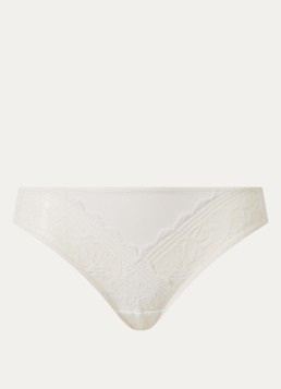 Chantelle Dames Floral Touch slip met kant in de kleur Wit
