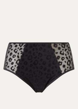 Chantelle Dames Slip met mesh in de kleur Zwart