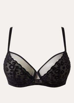 Chantelle Dames Beugel bh van mesh in de kleur Zwart