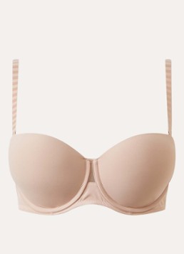 Chantelle Dames Balconette bh met mesh in de kleur Beige