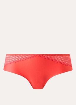 Chantelle Dames Play hipster met kant in de kleur Rood