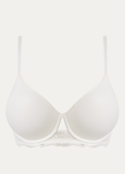Chantelle Dames Voorgevormde T-shirt bh met kant in de kleur Gebroken wit
