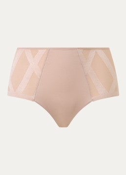 Chantelle Dames Glaze shorty met grafische print in de kleur Oudroze