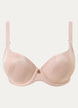Chantelle Dames Glaze voorgevormde beugel bh met grafische print in de kleur Oudroze