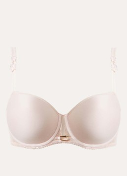 Chantelle Dames Voorgevormde T-shirt bh met kant in de kleur Creme