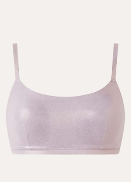 Chantelle Dames Voorgevormde bralette met metallic finish in de kleur Roségoud
