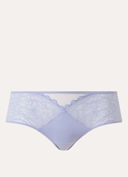 Chantelle Dames Floral Touch shorty met kant in de kleur Lavendel