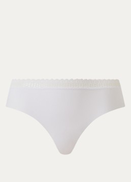 Chantelle Dames Cozy Chic hipster met kant in de kleur Wit