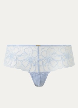 Chantelle Dames Fleurs shorty van mesh met borduring in de kleur
