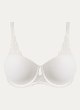 Chantelle Dames Kiss voorgevormde balconette bh met kant in de kleur Gebroken wit