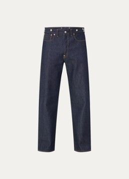 Levi's Heren 501 straight leg jeans met donkere wassing in de kleur Indigo
