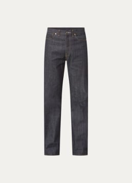 Levi's Heren 501 straight leg jeans met donkere wassing in de kleur Indigo