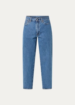 Levi's Heren 578 straight fit jeans met medium wassing in de kleur Indigo